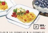 Zapékací mísa, sklo, 1,6l - ASKO akcniletaky.com