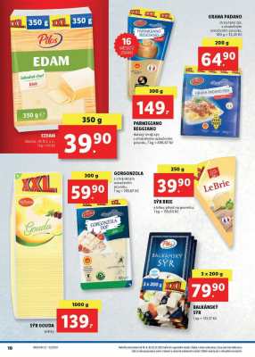 akční leták Lidl 16.8.2021-22.8.2021
