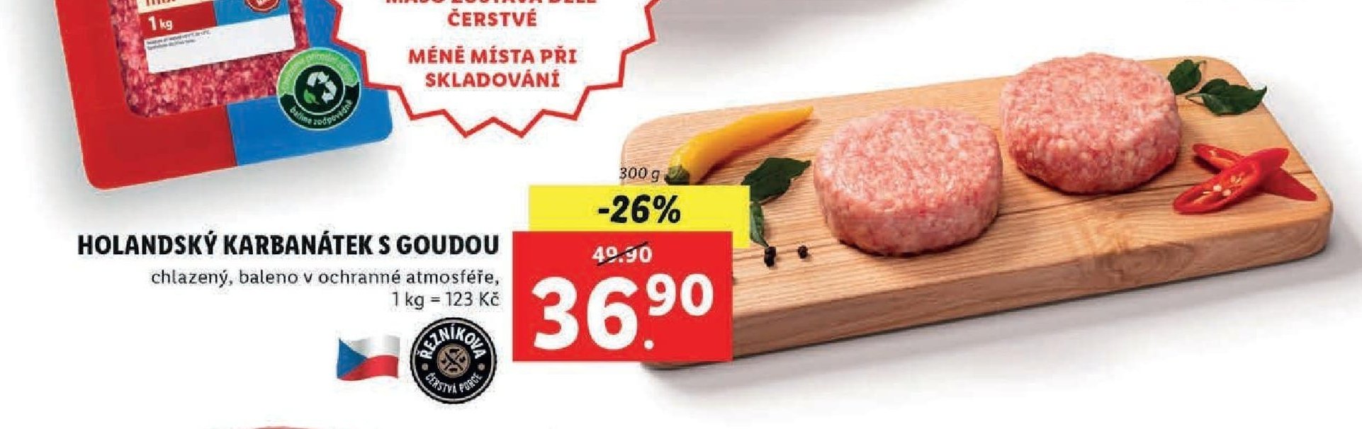 Holandský karbanátek s goudou
