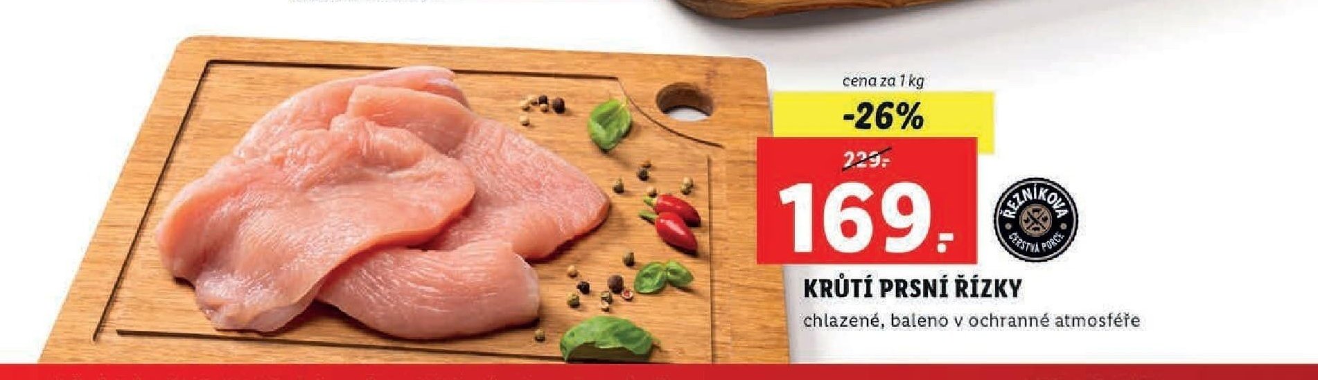 Krůtí prsní řízky