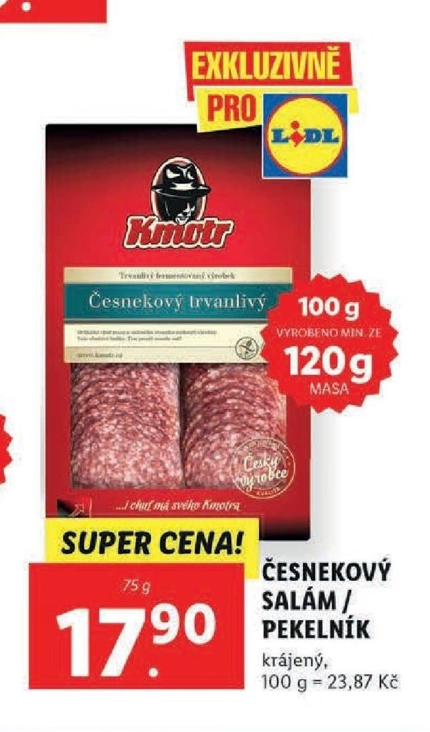 ČESNEKOVÝ SALÁM / PEKELNÍK