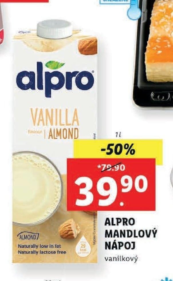 ALPRO MANDLOVÝ NÁPOJ vanilkový