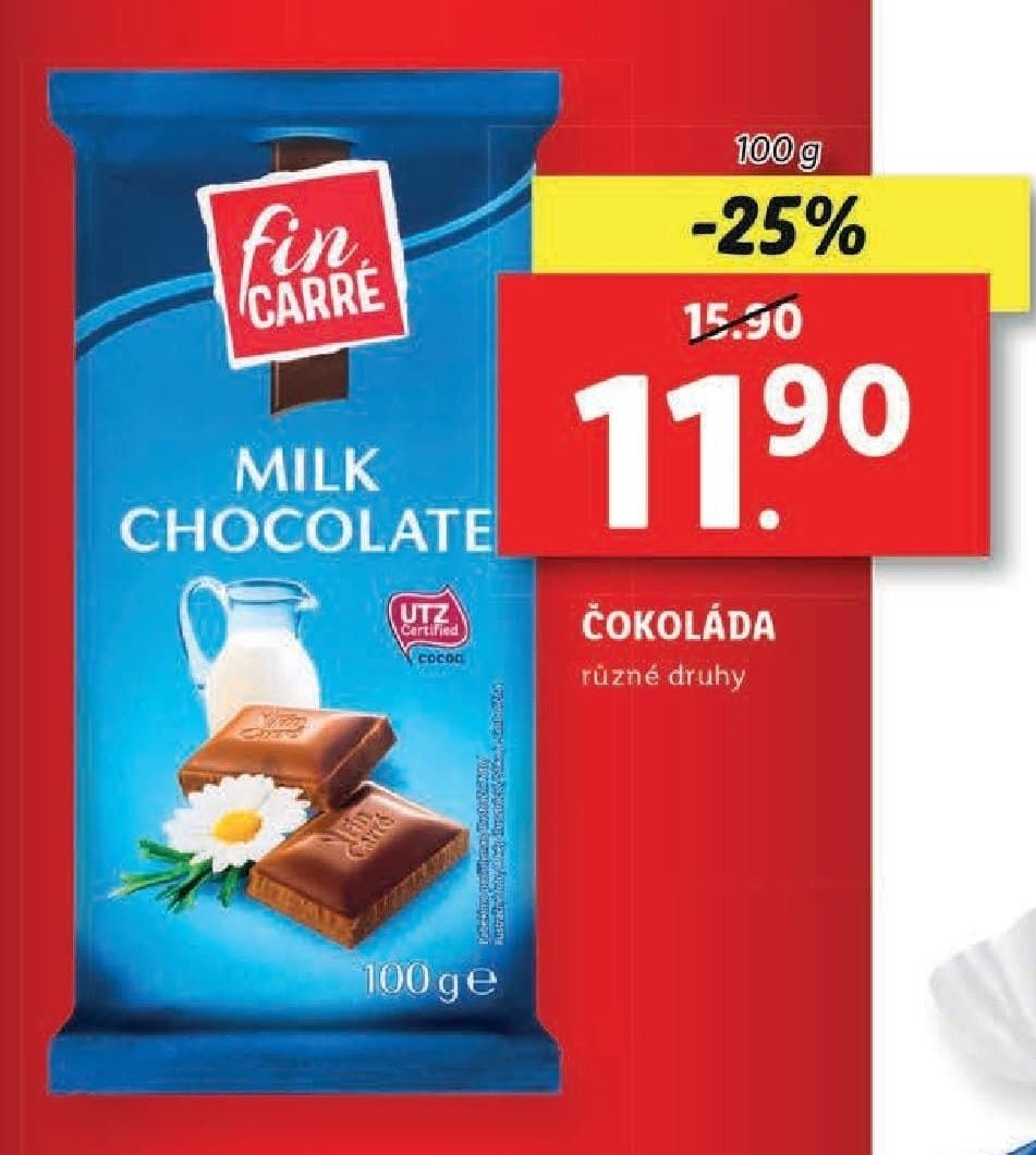 Fin Carré Milk Chocolate
