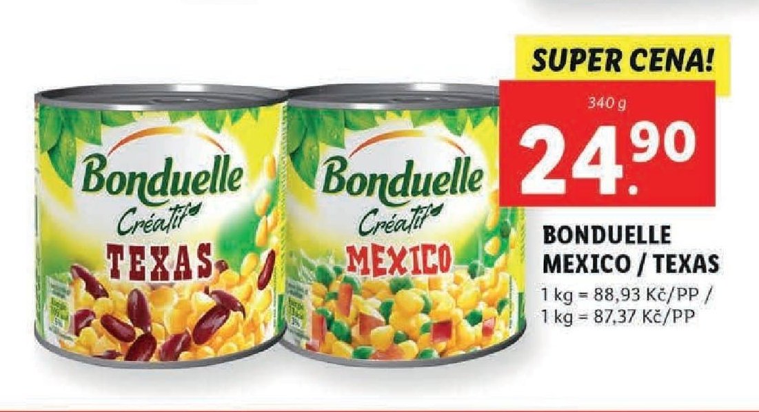 Bonduelle Mexico / Texas