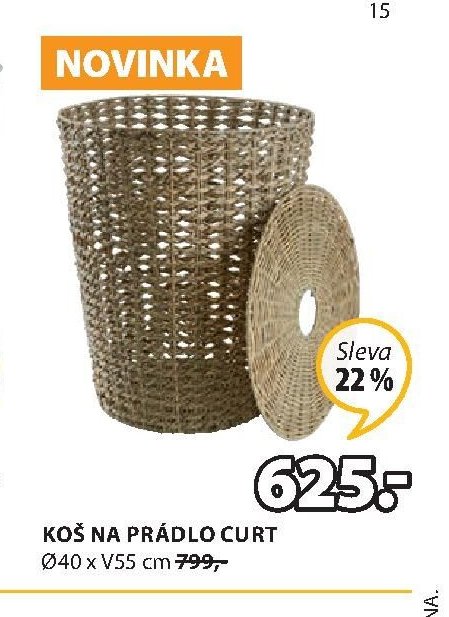 KOŠ NA PRÁDLO CURT