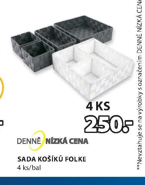 SADA KOŠÍKŮ FOLKE