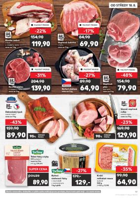 akční leták Kaufland 18.8.2021-24.8.2021