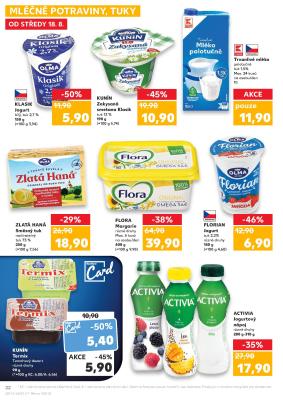 akční leták Kaufland 18.8.2021-24.8.2021