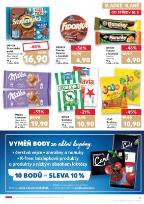 akční leták Kaufland 18.8.2021-24.8.2021