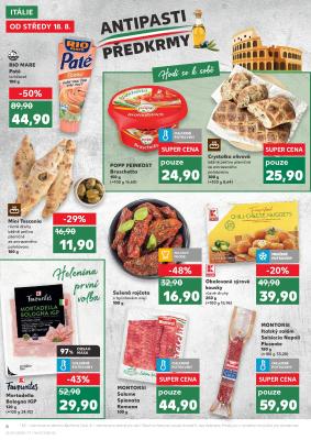 akční leták Kaufland 18.8.2021-24.8.2021
