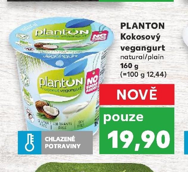 PLANTON Kokosový vegangurt natural/plain 160 g