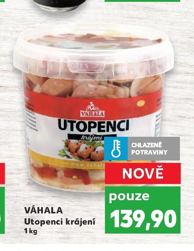 VÁHALA Utopenci krájení 1 kg