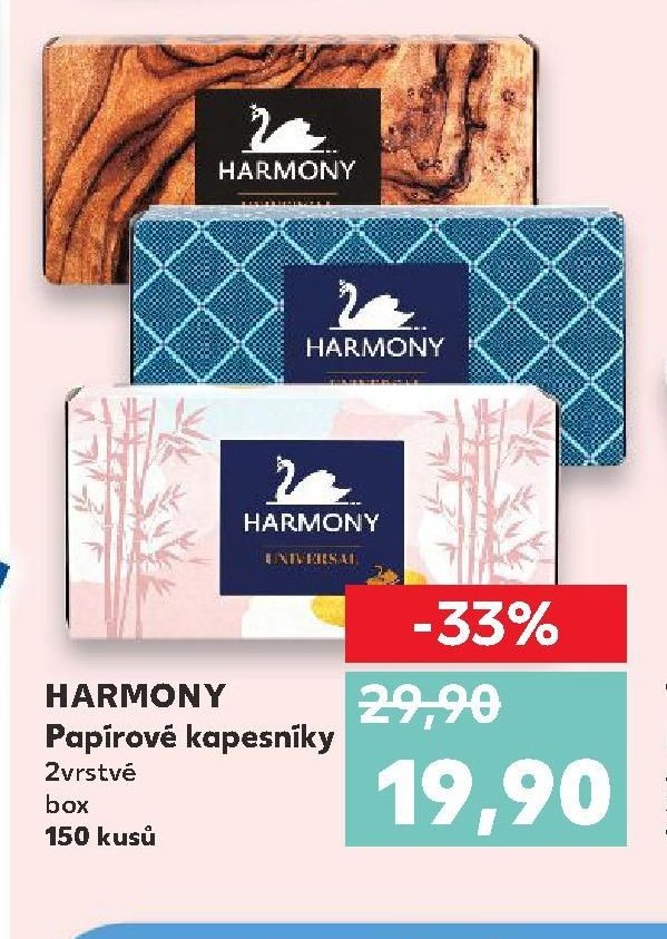 Harmony papírové kapesníky