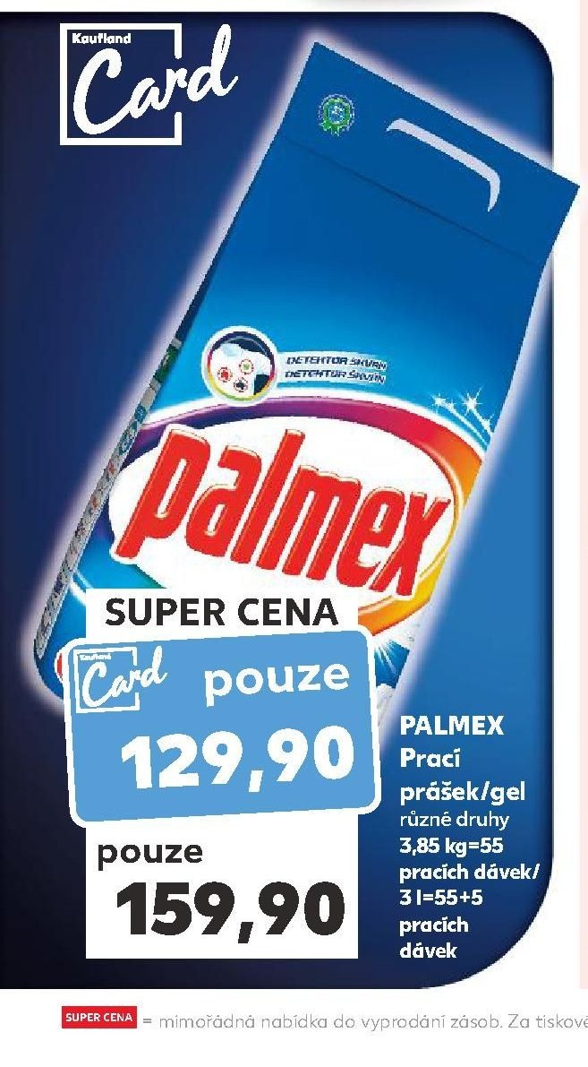 Palmex prací prášek/gel
