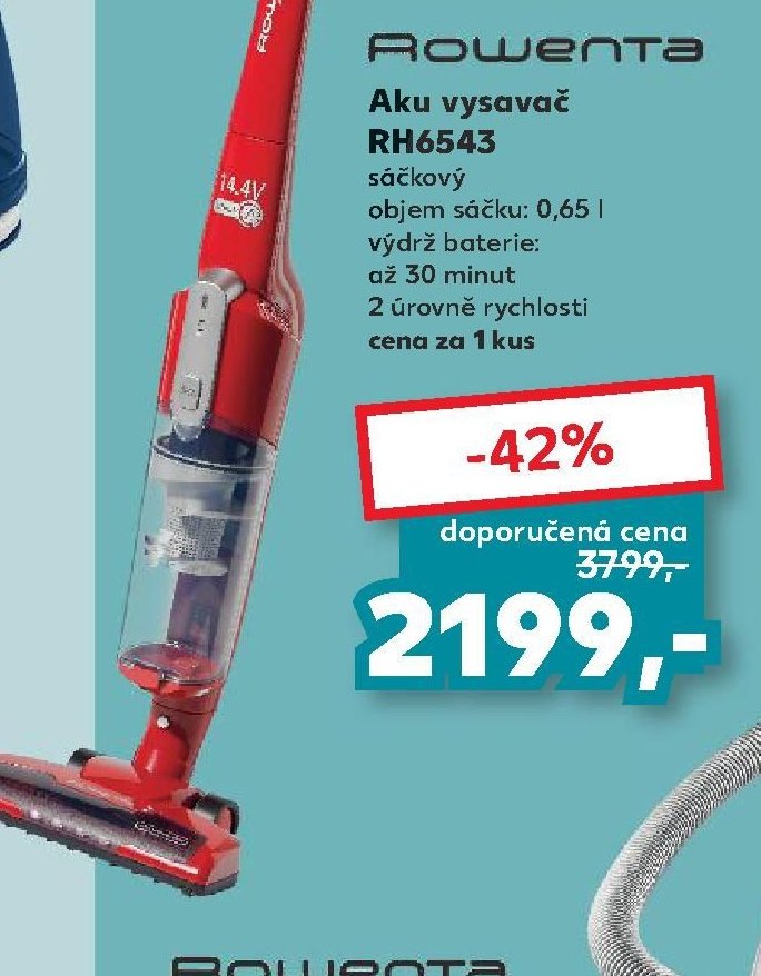 Rowenta Aku vysavač RH6543