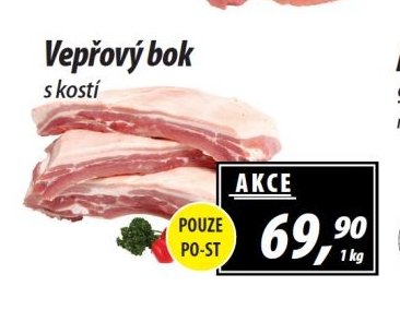 Vepřový bok s kostí