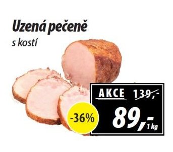 Uzená pečeně s kostí