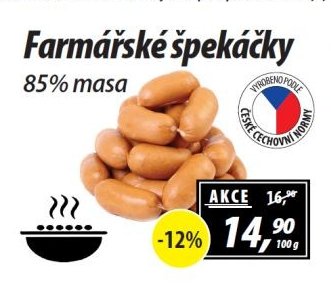 Farmářské špekáčky