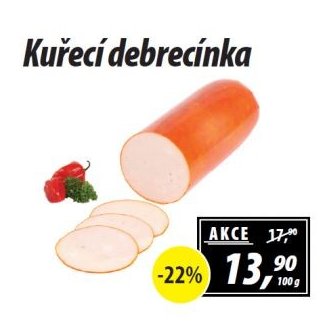 Kuřecí debrecínka