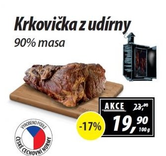 Krkovička z udírny