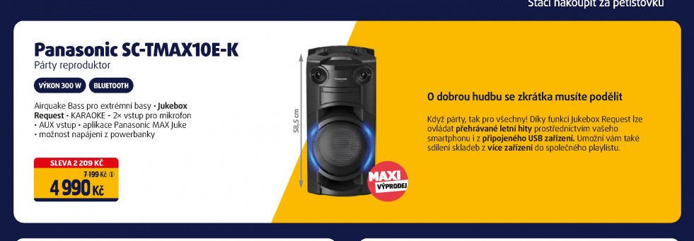 Panasonic SC-TMAX10E-K