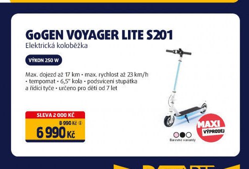 GoGEN VOYAGER LITE S201