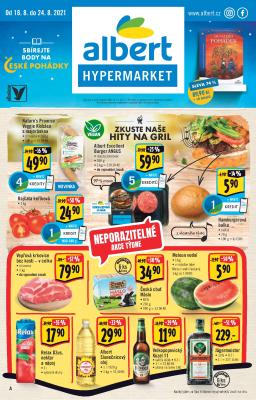 akční leták Albert 18.8.2021-24.8.2021