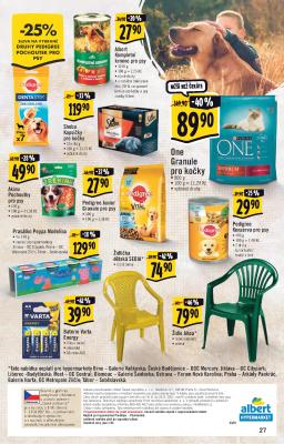 akční leták Albert 18.8.2021-24.8.2021