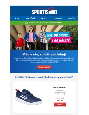 akční leták Sportisimo 15.8.2021-20.8.2021