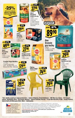 akční leták Albert 18.8.2021-24.8.2021
