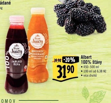 Albert 100% šťávy