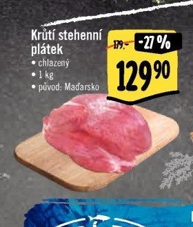 Krůtí stehenní plátek