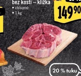 Hovězí přední bez kosti – kližka