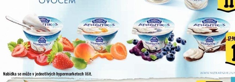Jogurt Athentikos ochucený