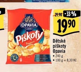 Dětské piškoty Opavia