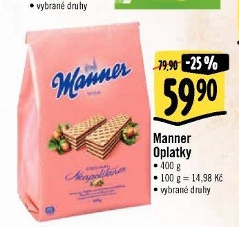 Manner Oplatky