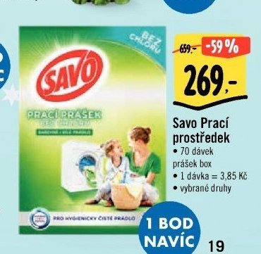 Savo Prací prostředek