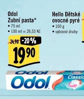 Odol Zubní pasta*