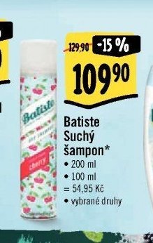 Batiste Suchý šampon*