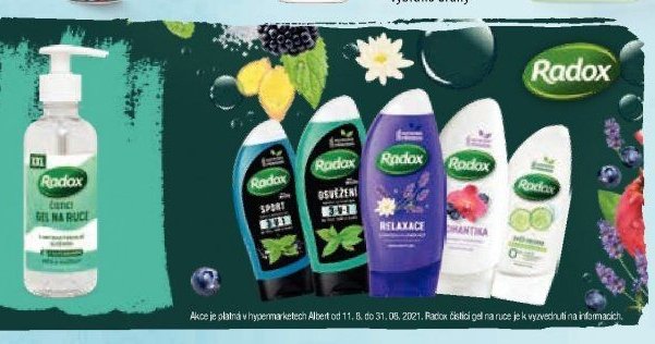 Radox čisticí gel