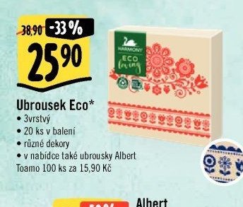 Ubrousek Eco