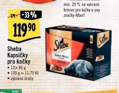 Sheba Kapsičky pro kočky