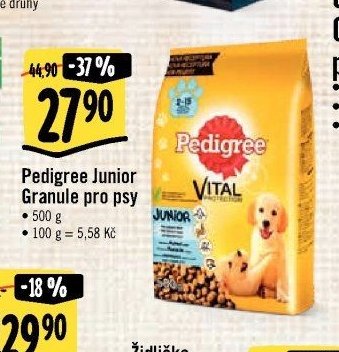 Pedigree Junior Granule pro psy