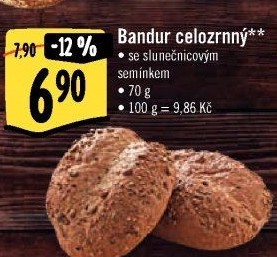 Bandur celozrnný