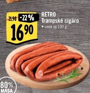 Cigáro trampské Albert Retro