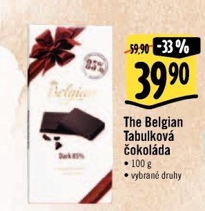 Čokoláda Belgian
