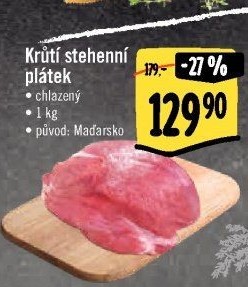 Krůtí stehenní plátek