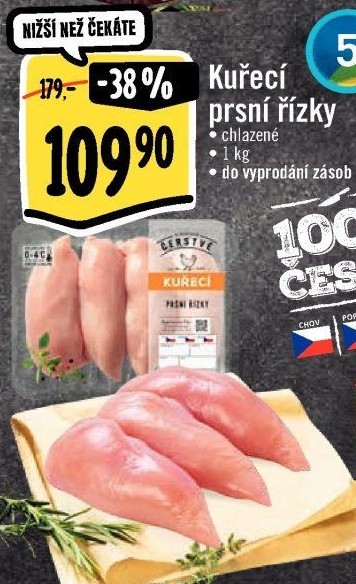 Kuřecí prsní řízky Albert