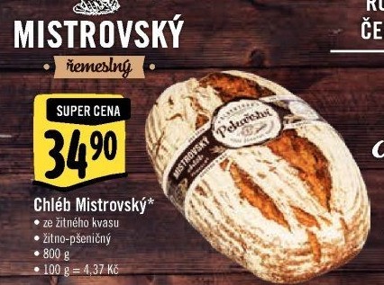 Mistrovský chléb Albert