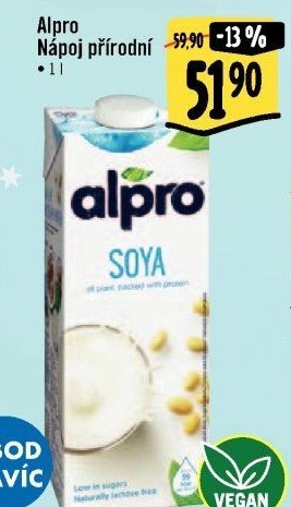 Nápoj sójový Alpro Soya